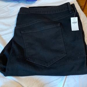 NWT Old navy plus high-rise super skinny jeans black